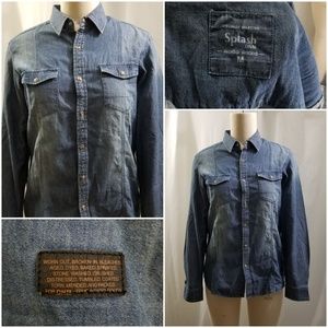 Splash DNM Indigo shirt medium